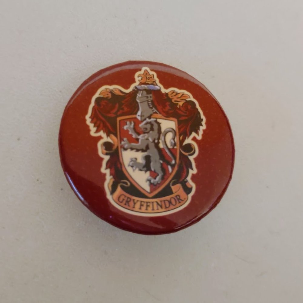 Harry Potter Gryffindor Crest Button